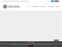 Tablet Screenshot of fcpatrimoniodenavarra.com